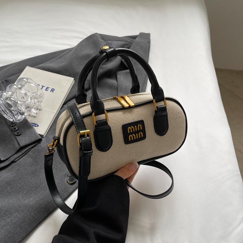 Handtasche Damen Neu Vielseitig Mode Schulter Umhängetasche schwarz von Joom DACH