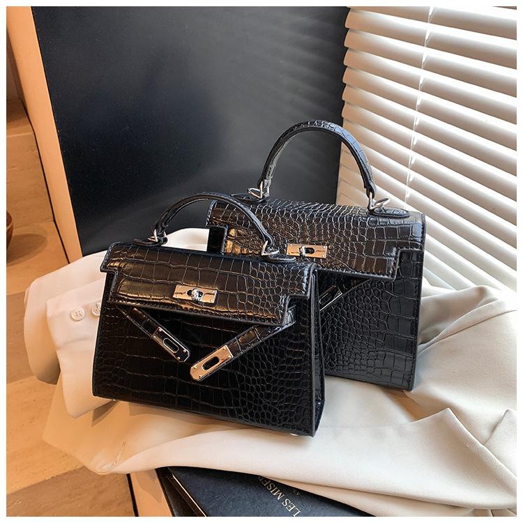 Handtasche Damen Neu Vielseitig Schulter Lässig Umhängetasche Small schwarz von Joom DACH