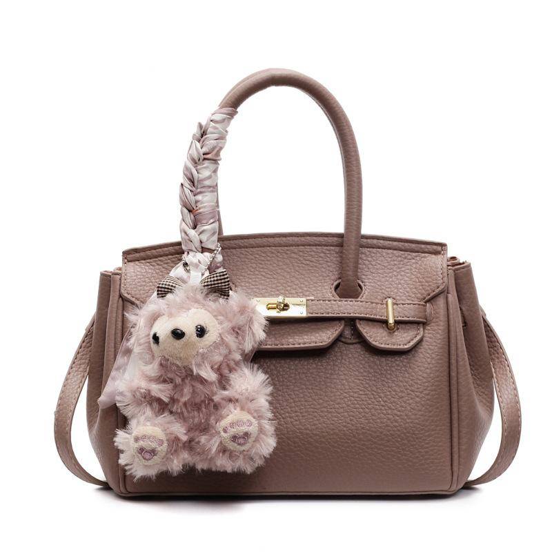 Handtasche Damen Neue Mode Lässige Schulter-Umhängetasche Vielseitige Pendler-Tasche no pendant khaki von Joom DACH