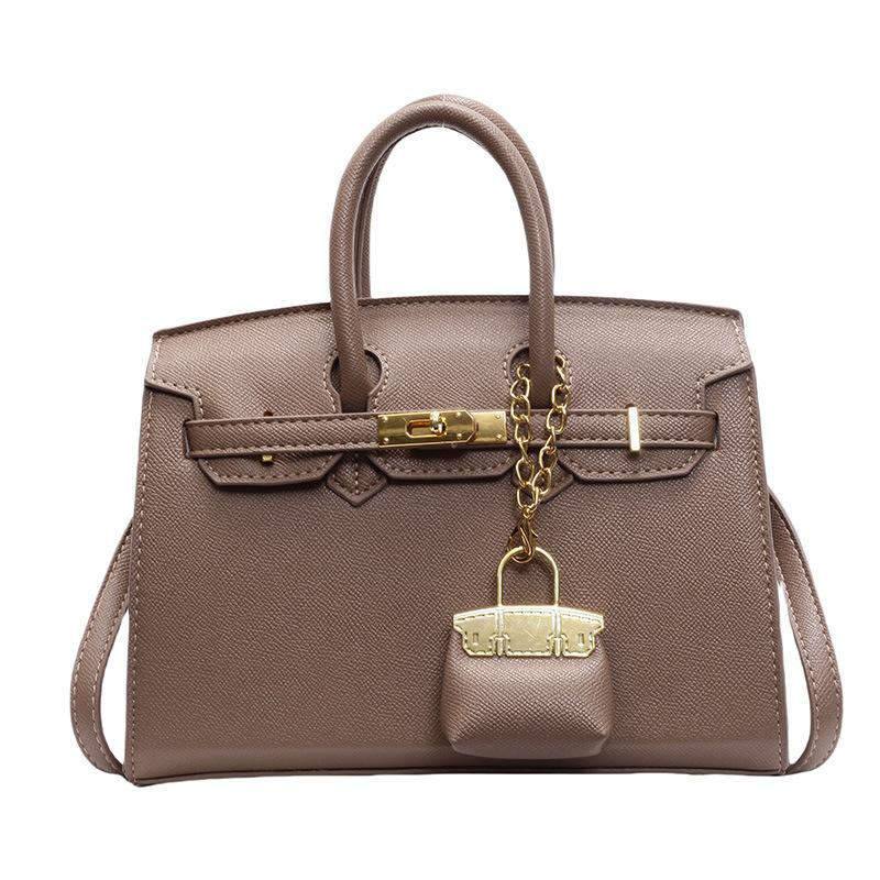 Handtasche Damen Neue Tasche Vielseitig Große Kapazität Damen Schulter Umhängetasche no pendant khaki von Joom DACH