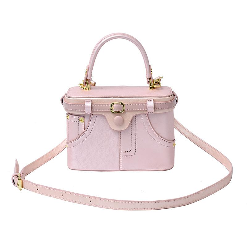 Handtasche Damen Neue Vielseitige Umhängetasche Lässige Schulter Handy Tasche rosa von Joom DACH