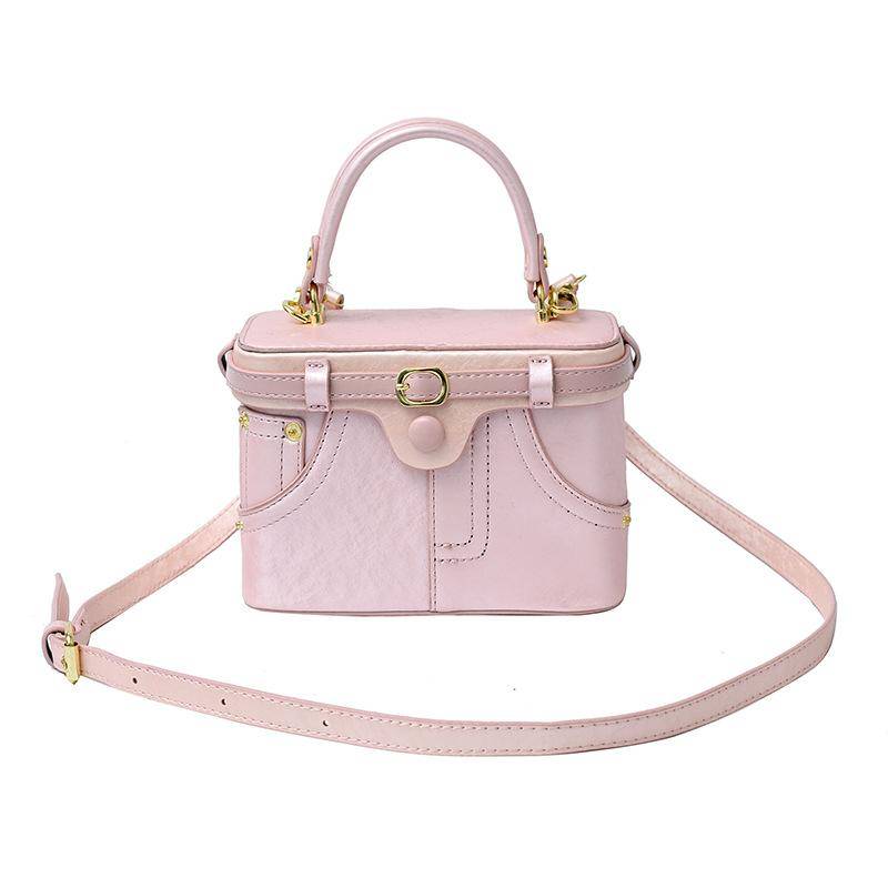 Handtasche Damen Neue Vielseitige Umhängetasche Lässige Schulter Handy Tasche rosa von Joom DACH