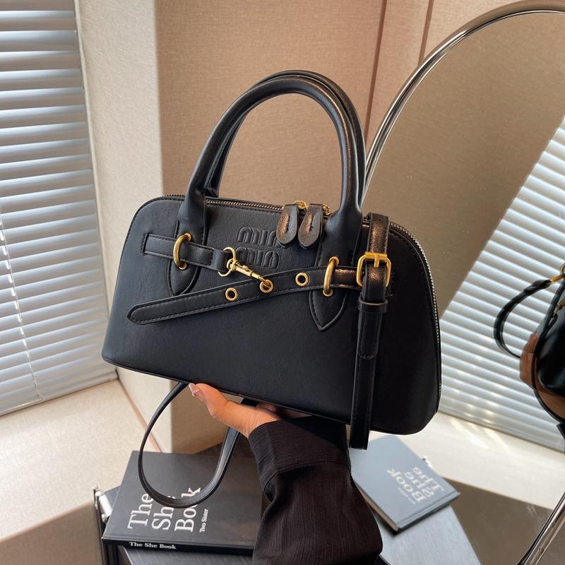 Handtasche Damenmode Vielseitige Schultertasche Lässige Umhängetasche Kleine quadratische Tasche schwarz von Joom DACH