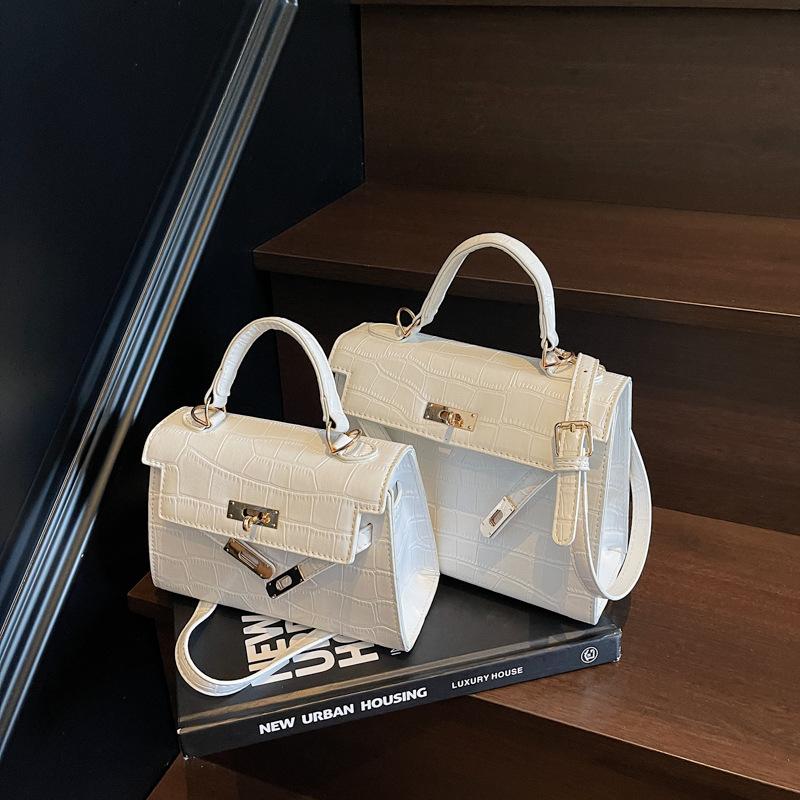 Handtasche Neue Mode Schultertasche Umhängetasche Damen Small weiß von Joom DACH