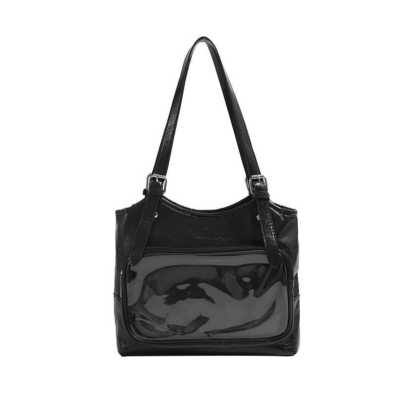 Handtasche im College-Stil Nischendesign Mädchen Tragetasche Modische einfache Handtasche von Joom DACH