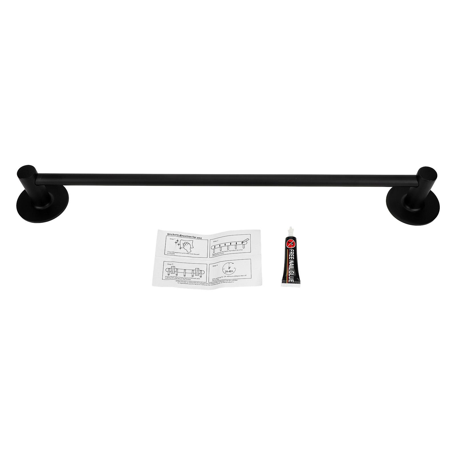 Handtuchhalter Aluminiumlegierung Langlebig Fingerabdruckfest Verhindert Wasserflecken Bohren Frei Ca. von Joom DACH