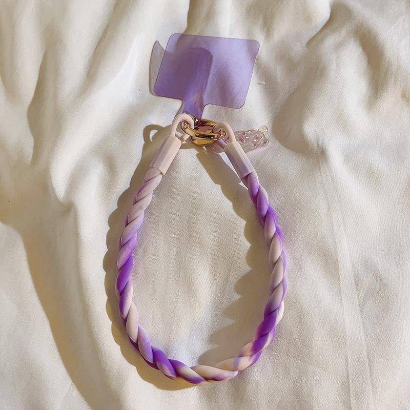 Handygurte zum Aufhängen, Kordel, Handy-Lanyard, kurze Handschlaufe, Charm, Anti-Verlust-Kette für Frauen, iPhone-Schlüsselanhänger von Joom DACH