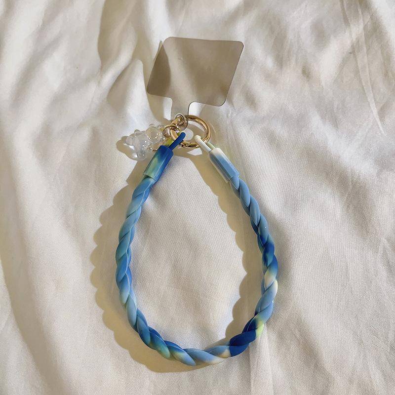 Handygurte zum Aufhängen, Kordel, Handy-Lanyard, kurze Handschlaufe, Charm, Anti-Verlust-Kette für Frauen, iPhone-Schlüsselanhänger von Joom DACH