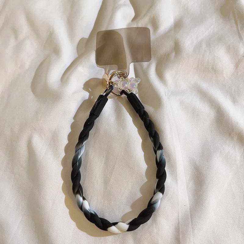 Handygurte zum Aufhängen, Kordel, Handy-Lanyard, kurze Handschlaufe, Charm, Anti-Verlust-Kette für Frauen, iPhone-Schlüsselanhänger von Joom DACH