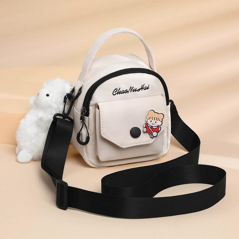 Handytasche Damen Tasche Schräge Umhängetasche Senior Sense Canvas Frühling/Sommer Mini-Tasche von Joom DACH