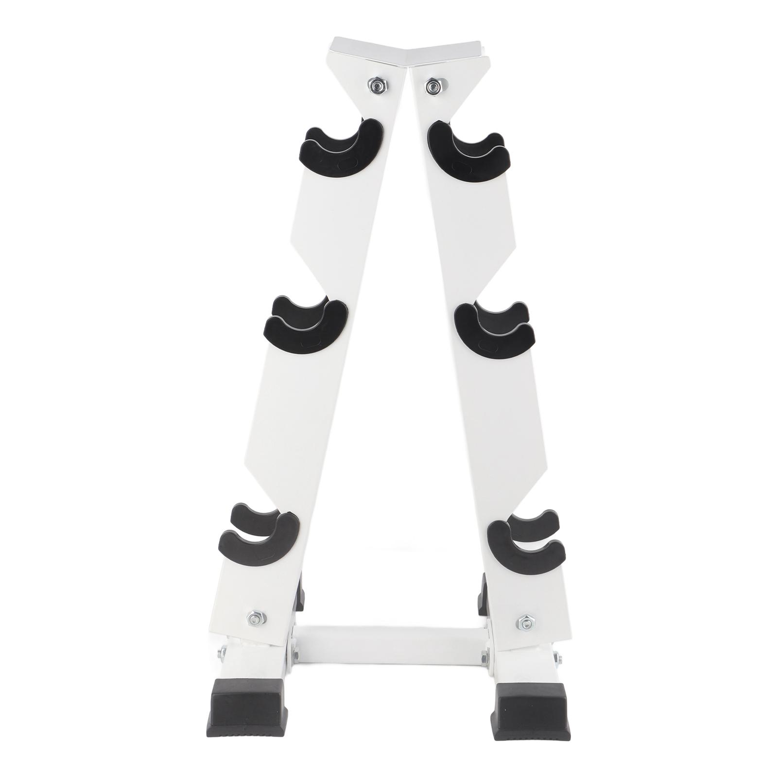 Hantelständer Halter A-Form 3 Etagen Hantelstützständer Organizer Halterung von Joom DACH