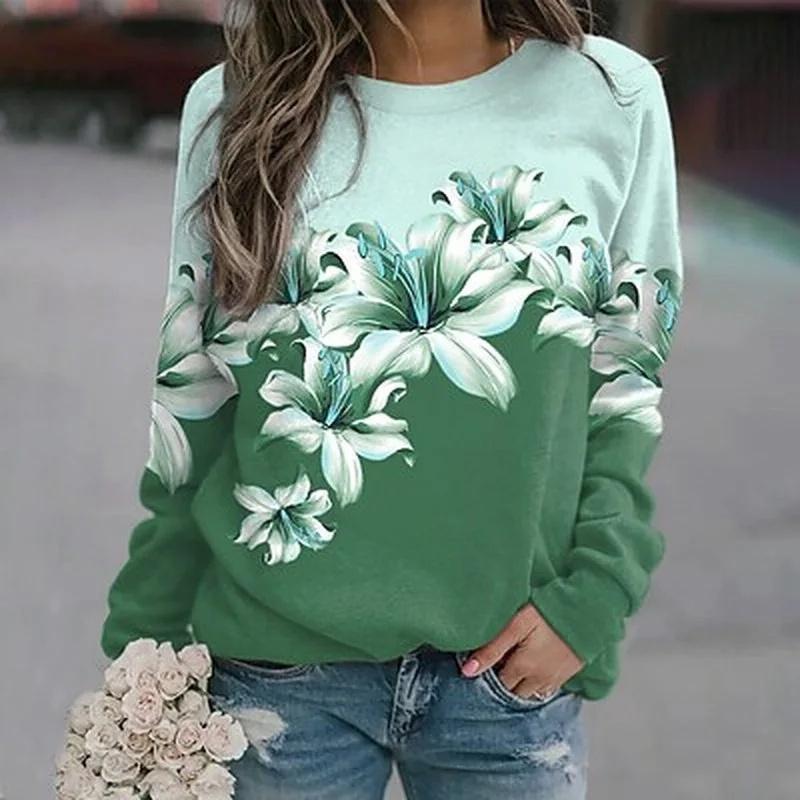 Harajuku Neue 3D Bunte Blumen Druck Sweatshirts Frauen Mode Streetwear Pullover Winter Mädchen Floral Grafik Kleidung Top S Harajuku Neue 3D Bunte Blumen Druck Sweatshirts Frauen Mode Streetwear Pullover Winter Mädchen Floral Grafik Kleidung Top S von Joom DACH