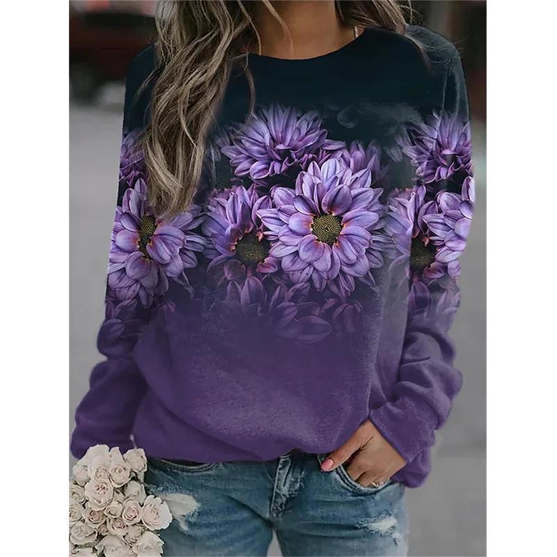 Harajuku Neue 3D Bunte Blumen Druck Sweatshirts Frauen Mode Streetwear Pullover Winter Mädchen Floral Grafik Kleidung Top XL Harajuku Neue 3D Bunte Blumen Druck Sweatshirts Frauen Mode Streetwear Pullover Winter Mädchen Floral Grafik Kleidung Top XL von Joom DACH