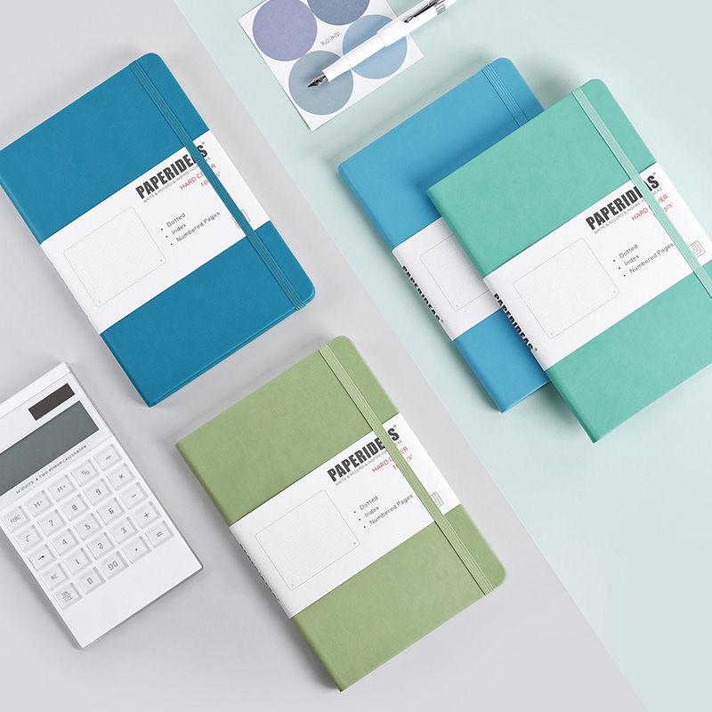 Hardcover A5 Bullet Journals Dot Notebook 188 Seite 100gsm Retro Verband Candy Farbe Tagebuch Notebook Journal BUJO rot von Joom DACH