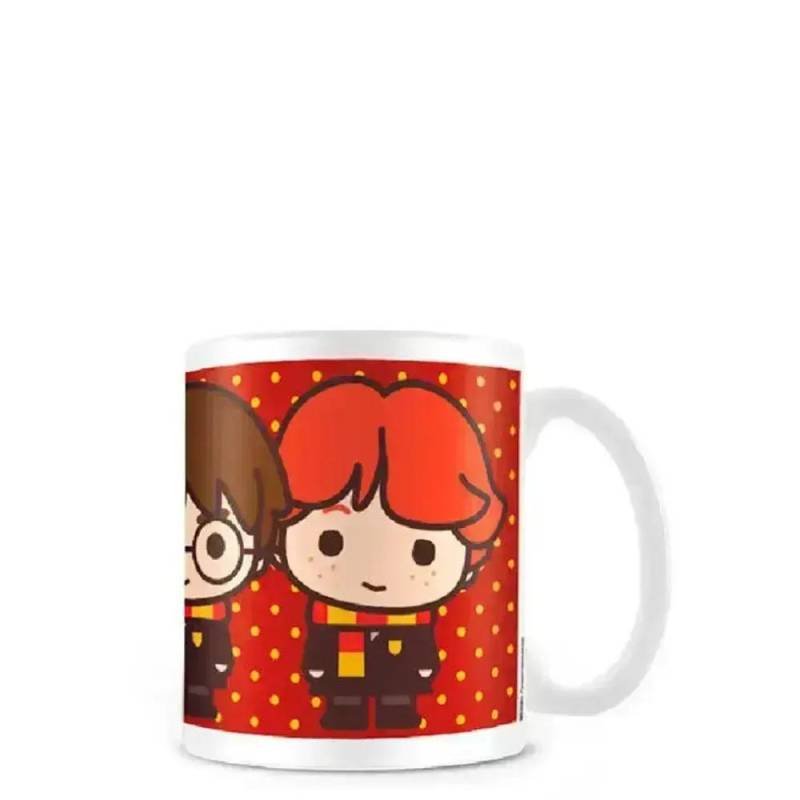Harry-Potter-Chibi-Becher One Size weiß/rot von Joom DACH