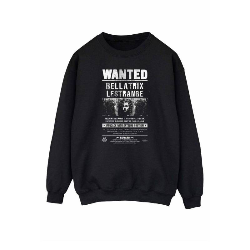 Harry Potter Damen/Damen Wanted Bellatrix Lestrange Sweatshirt L schwarz von Joom DACH