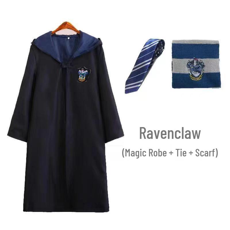 Harry Potter Gryffindor Kinder Cosplay Robe - Zauberschuluniform Set mit Accessoires S von Joom DACH