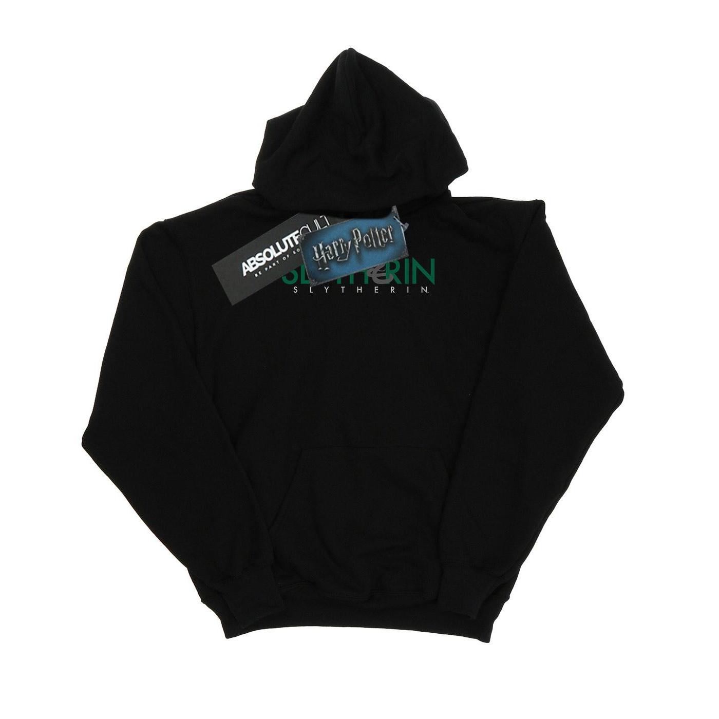 Harry Potter Kapuzenpullover mit Slytherin-Text für Jungen 12-13 grau von Joom DACH