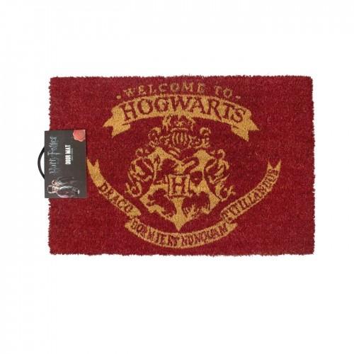 Harry Potter Offizielle Willkommen in Hogwarts Fußmatte One Size rot von Joom DACH