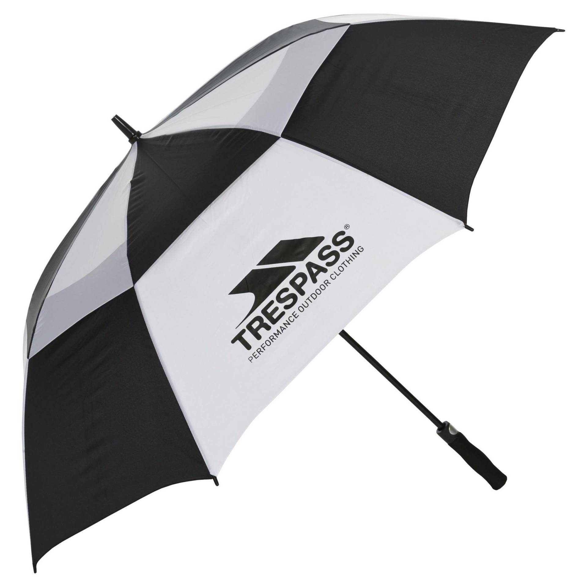 Hausfriedensbruch Catterick Automatischer Regenschirm One Size weiß/schwarz von Joom DACH