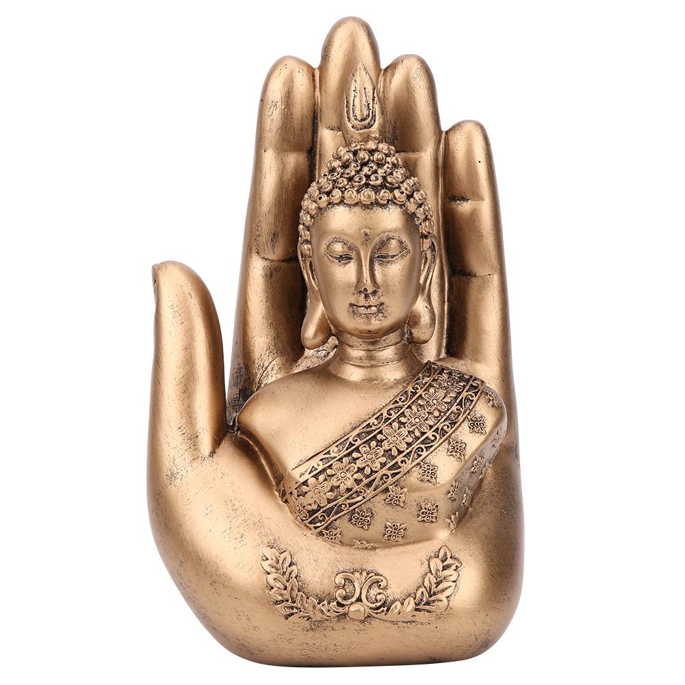 Haushalt Antik Harz Buddha Statue Ornament Kunsthandwerk Büro Schreibtisch Dekoration Zubehör von Joom DACH
