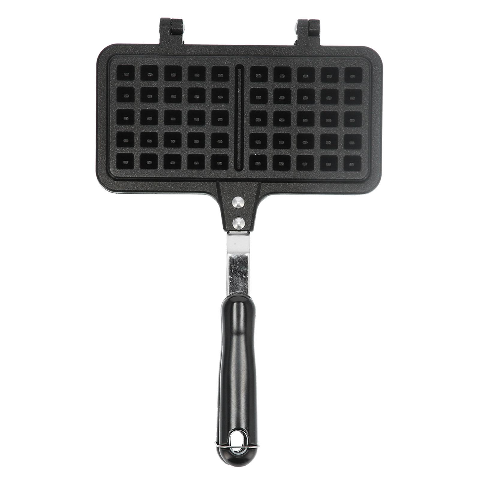 Haushalt Waffeleisen Pfannkuchen Maker Form Pfanne Doppelseitig Antihaft Waffel Backform von Joom DACH