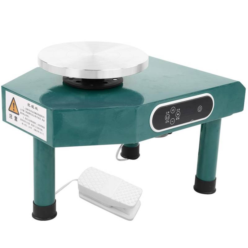 Haushaltskeramikmaschine LCD-Display Töpferscheibe Kinder Kinder DIY Töpferwerkzeuge 250W EU-Stecker EU Plug von Joom DACH