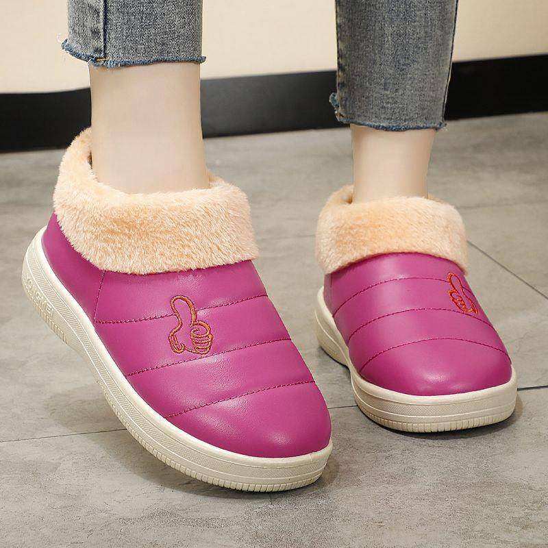 Hausschuhe Frauen Schlafzimmer Liebhaber Winter Hausschuhe Warmes Zuhause Hausschuhe Frauen Schuhe Indoor Gemütliche Turnschuhe Haus Frauen Hausschuhe 39 rose rot von Joom DACH