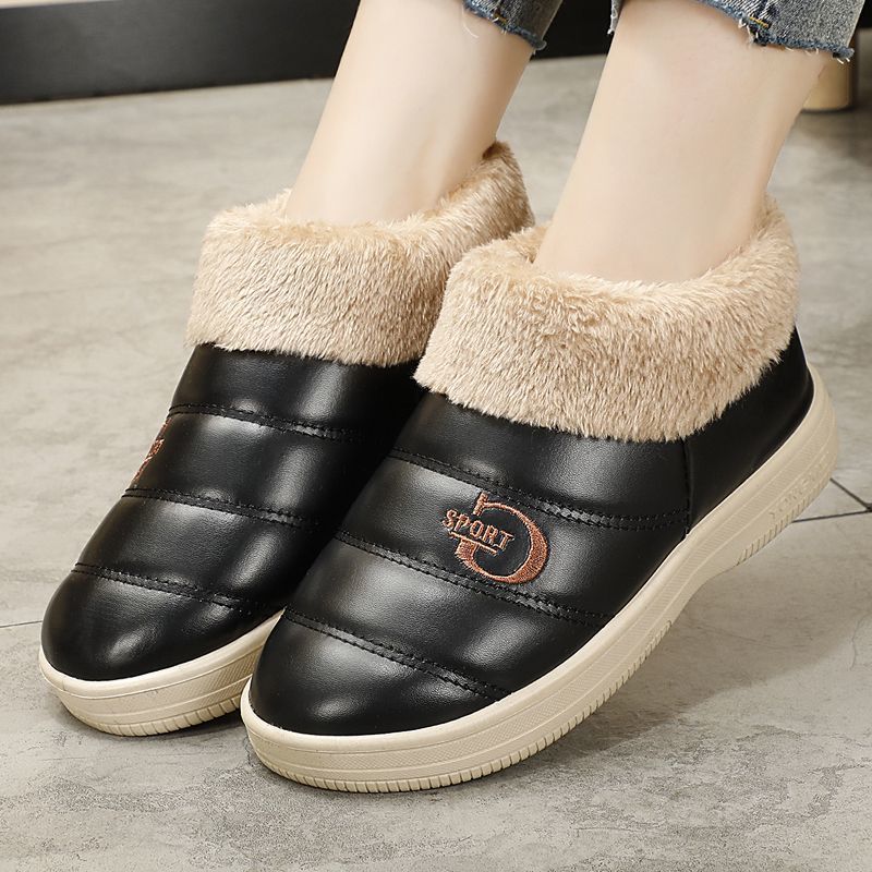 Hausschuhe Frauen Schlafzimmer Liebhaber Winter Hausschuhe Warmes Zuhause Hausschuhe Frauen Schuhe Indoor Gemütliche Turnschuhe Haus Frauen Hausschuhe 42 schwarz von Joom DACH