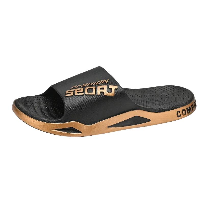 Hausschuhe Mann Sommer Hausschuhe für Männer 2024 Erwachsener Herren Sandale Herren Pantolette Hausschuh Echt Herren Hausschuh Sommer Schuhe Verkauf 38-39 von Joom DACH