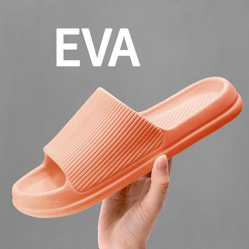 Hausschuhe Paar Hausschuhe Männer und Frauen Hausschuhe Sommer Sandalen und Hausschuhe Mode lässig dicke Unterseite Strand Badezimmer Hausschuhe 40-41 orange von Joom DACH