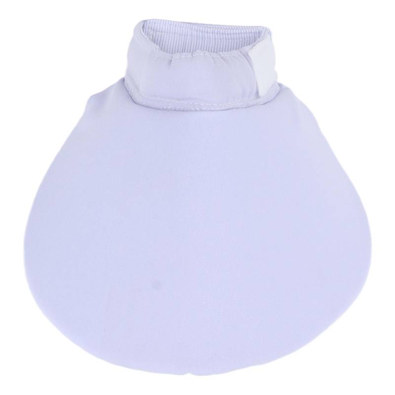 Haustier Lätzchen Weich Leicht Verstellbar Verhindert Lecken Beißen Klettverschluss Katze Speichel Handtuch M hellblaue von Joom DACH