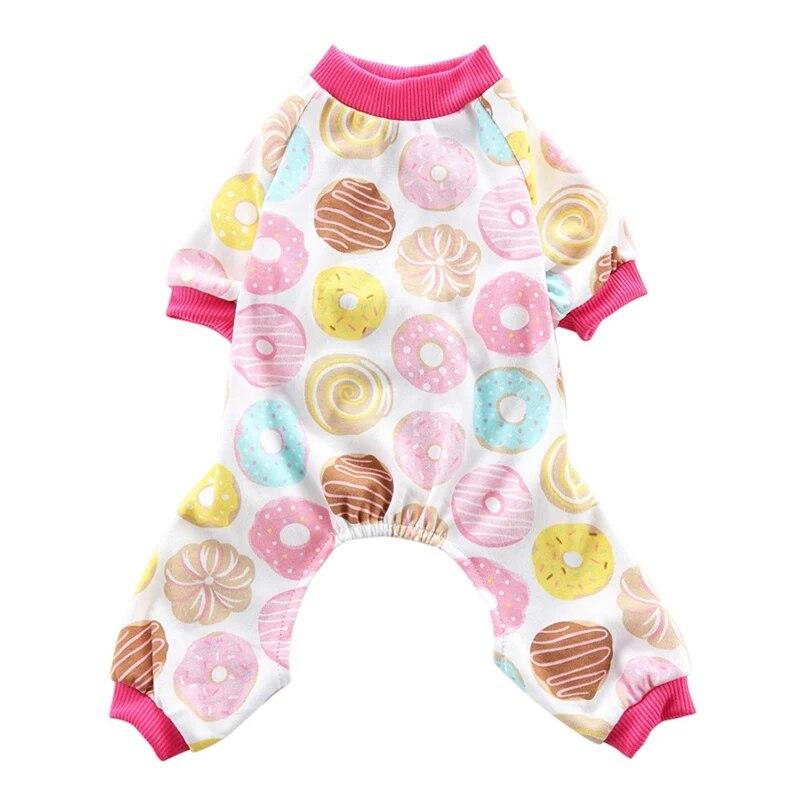 Haustier-Pyjama mit vier Beinen, Cartoon-Homewear, Welpenbekleidung, Overall, Ganzjahres-Baumwoll-Strampler M Haustier-Pyjama mit vier Beinen, Cartoon-Homewear, Welpenbekleidung, Overall, Ganzjahres-Baumwoll-Strampler M von Joom DACH
