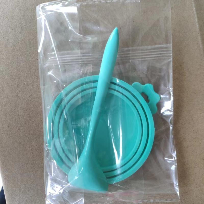 Haustiersichere Silikon-Dose mit Löffel - Perfekt zur Aufbewahrung von Hundefutter von Joom DACH