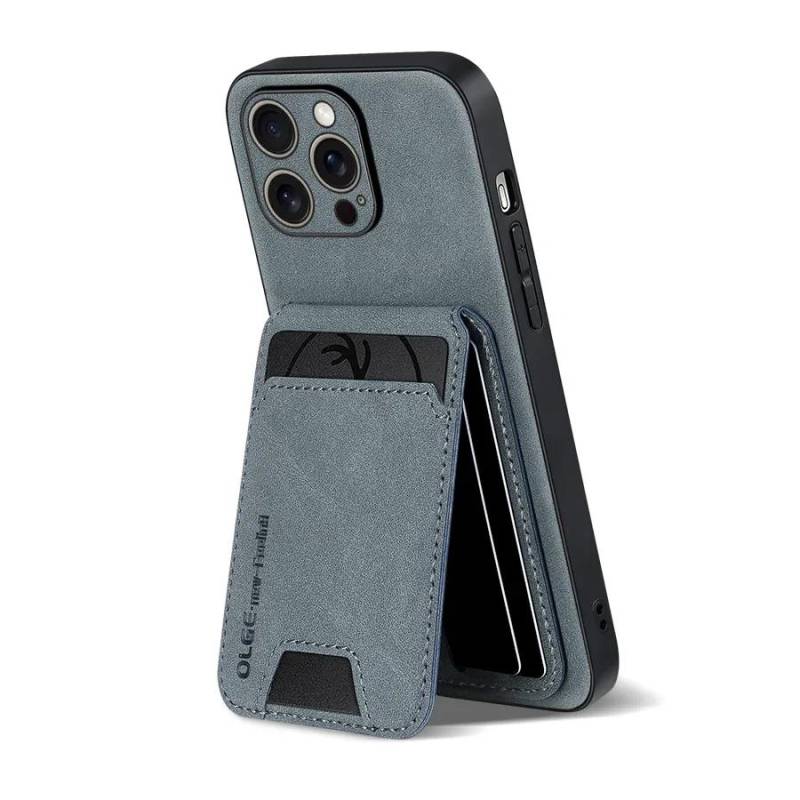 Hautgefühl Schafsleder Kartenetui Brieftasche Lederhülle für iPhone 16 15 14 13 12 11 Pro Max Plus 16Promax Ultradünne Schutzhülle For iPhone 16 Plus blau von Joom DACH