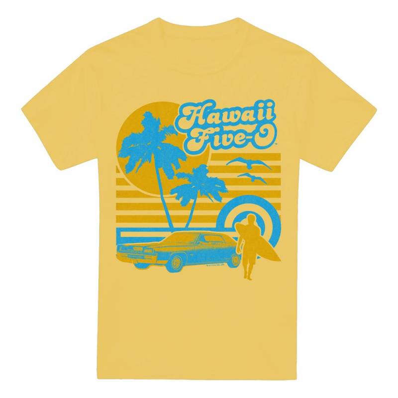 Hawaii Five-0 Herren Surfer T-Shirt XXL banane gelbe Hawaii Five-0 Herren Surfer T-Shirt XXL banane gelbe von Joom DACH