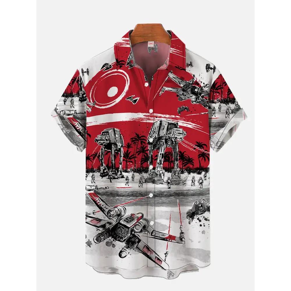 Hawaii-Shirts für Herren, neue Stars-Wars-Shirts, Herren- und Damenkleidung, T-Shirts, Tops, Jungen und Mädchen, Walker-Druck, Kurzarmhemd L Hawaii-Shirts für Herren, neue Stars-Wars-Shirts, Herren- und Damenkleidung, T-Shirts, Tops, Jungen und Mädchen, Walker-Druck, Kurzarmhemd L von Joom DACH