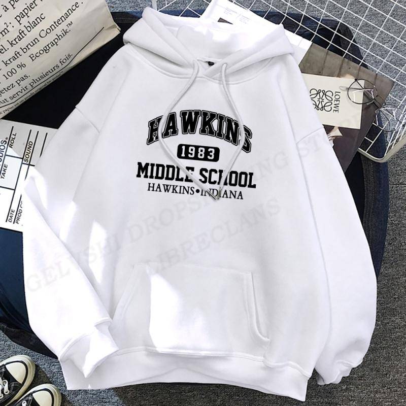 Hawkins Hoodie Männer Frauen Mode Mantel Jungen Hoodies Kinder Hip Hop Hoodie Männer Frauen Sweats Student Trainingsanzug Herren Kleidung Herbst S von Joom DACH