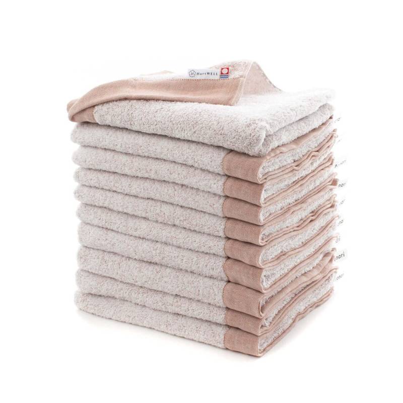 Heartwell Imabari Handtuch Handtuch in praktischer Größe, um Ihr Leben aufzuhellen Mini-Badetuch Badetuch Kleines großes Gesichtshandtuch mit Schlaufe 10er-Set Orange orange von Joom DACH
