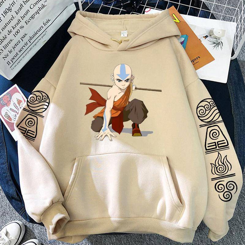 Heißer Anime Avatar: Der Herr der Elemente Aang Fighting Grafikdruck Mit Kapuze Herren Damen Übergröße Hoodies Harajuku Unisex Sweatshirt XL khaki Heißer Anime Avatar: Der Herr der Elemente Aang Fighting Grafikdruck Mit Kapuze Herren Damen Übergröße Hoodies Harajuku Unisex Sweatshirt XL khaki von Joom DACH