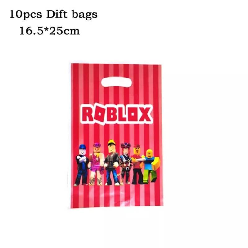 Heißer Roboter Roblox Kindergeburtstag Partyzubehör Set Einweggeschirr Roblox Pappteller Becher Luftballons Babyparty Partydeko von Joom DACH