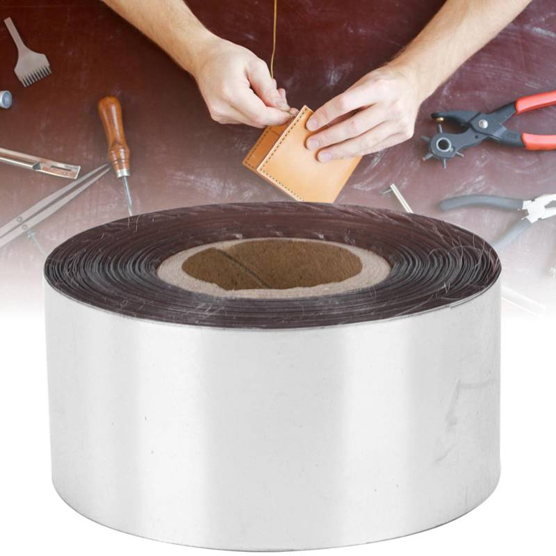 Heißprägefolie Papier Leder Stoff Verpackungsbox DIY Dekorationszubehör 3cm Breite 120 Meter silber von Joom DACH