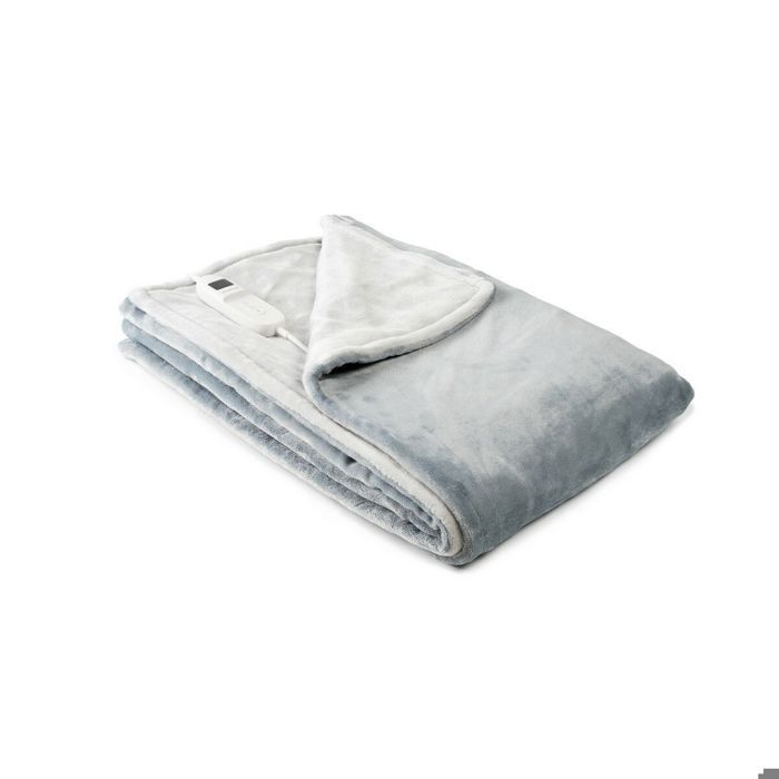 Heizdecke - InnovaGoods - Elakef - 120 x 160 cm - 160 W - 9 Temperaturstufen grau von Joom DACH