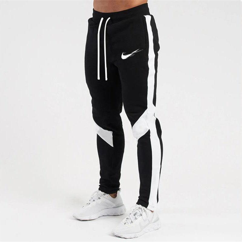 Hellgrau 2025 Neue Herren Herbst und Winter Freizeithosen Sporthosen Herrenhosen Jogginghosen Lange Hosen M schwarz von Joom DACH