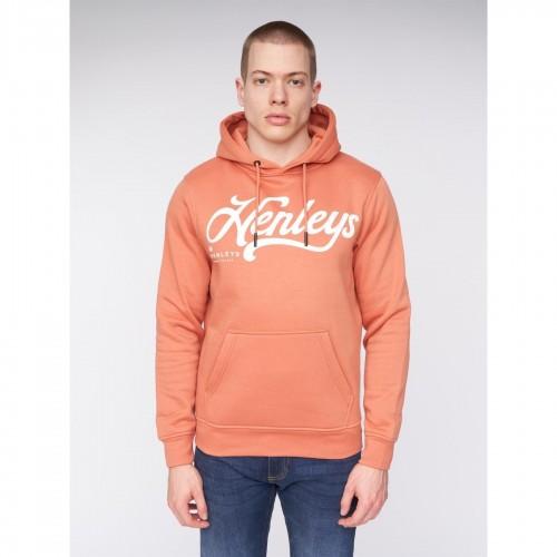 Henleys Herren Scripthen Kapuzenpullover M ziegelrot von Joom DACH