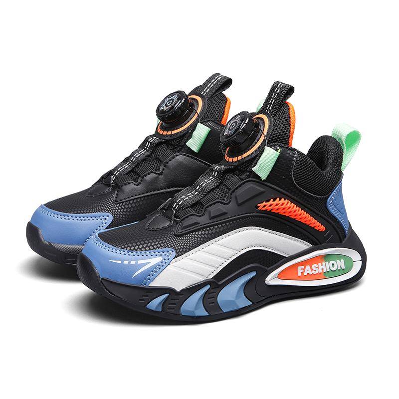Herbst/Frühling Mädchen Schuhe kinder Turnschuhe Jungen Outdoor Laufschuhe Freizeit Turnschuhe Frühling Leichte Turnschuhe Kinder Schuhe Mädchen 33 orange/schwarz von Joom DACH