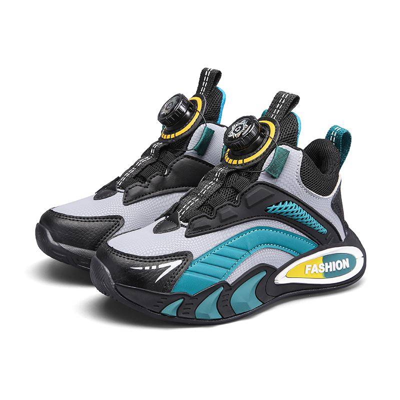 Herbst/Frühling Mädchen Schuhe kinder Turnschuhe Jungen Outdoor Laufschuhe Freizeit Turnschuhe Frühling Leichte Turnschuhe Kinder Schuhe Mädchen 34 graue/königsblau von Joom DACH