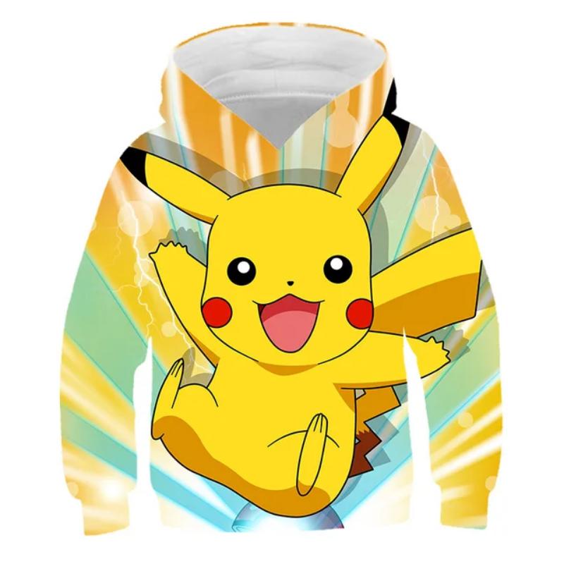 Herbst/Winter 2022 Kinder Cartoon Hoodie Sweatshirt Langarm Kinder Kleidung Jungen Mädchen Coole Tops 4-14 Jahre alt Streetwear 120 von Joom DACH
