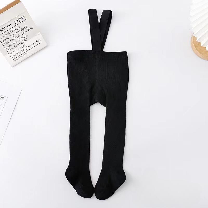 Herbst Baby Strumpfhosen mit Trägern Gestrickte Baumwolle Kleinkind Hosenträger Hosen Kinder Strumpfhosen Säugling Overalls für Mädchen Jungen Leggings S von Joom DACH