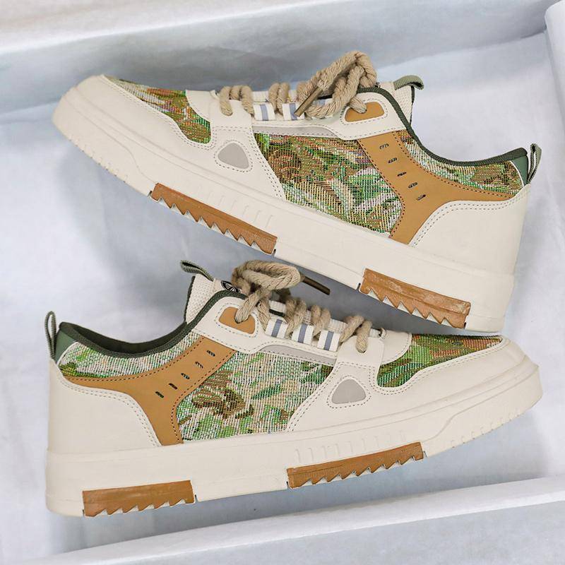 Herbst Männer Casual Cricket Schuhe Mode-Trend Turnschuhe Fuß Skateboard Für Jungen Jugend Retro Stil Bord Schuhe 41 von Joom DACH